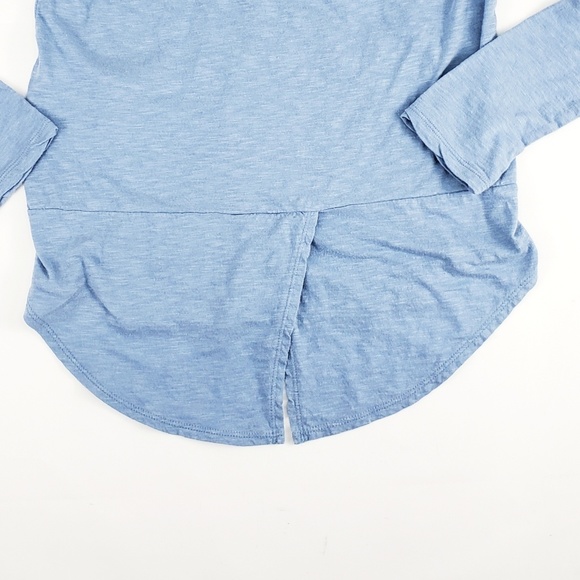 Womens Lucky Brand Light Weight Blue Shirt Size XS - Picture 7 of 7